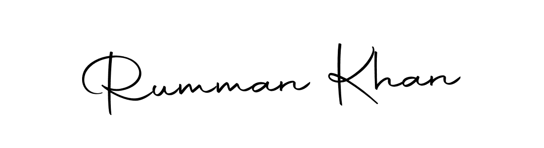 You can use this online signature creator to create a handwritten signature for the name Rumman Khan. This is the best online autograph maker. Rumman Khan signature style 10 images and pictures png