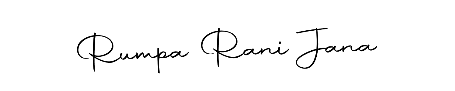 You can use this online signature creator to create a handwritten signature for the name Rumpa Rani Jana. This is the best online autograph maker. Rumpa Rani Jana signature style 10 images and pictures png