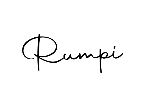 You should practise on your own different ways (Autography-DOLnW) to write your name (Rumpi) in signature. don't let someone else do it for you. Rumpi signature style 10 images and pictures png