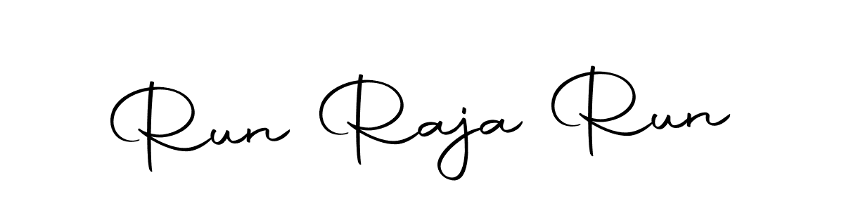 How to make Run Raja Run name signature. Use Autography-DOLnW style for creating short signs online. This is the latest handwritten sign. Run Raja Run signature style 10 images and pictures png