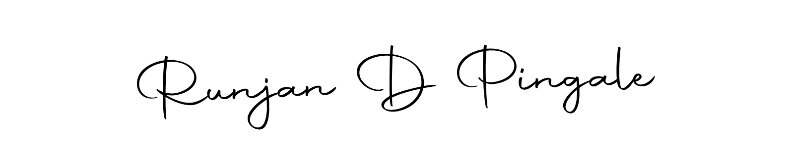 You can use this online signature creator to create a handwritten signature for the name Runjan D Pingale. This is the best online autograph maker. Runjan D Pingale signature style 10 images and pictures png