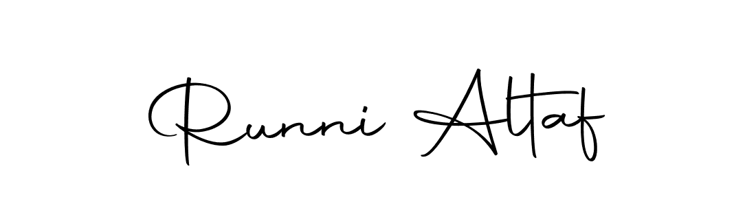 Also You can easily find your signature by using the search form. We will create Runni Altaf name handwritten signature images for you free of cost using Autography-DOLnW sign style. Runni Altaf signature style 10 images and pictures png
