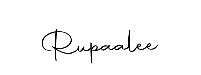 Use a signature maker to create a handwritten signature online. With this signature software, you can design (Autography-DOLnW) your own signature for name Rupaalee. Rupaalee signature style 10 images and pictures png