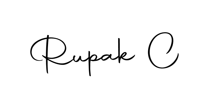 if you are searching for the best signature style for your name Rupak C. so please give up your signature search. here we have designed multiple signature styles  using Autography-DOLnW. Rupak C signature style 10 images and pictures png