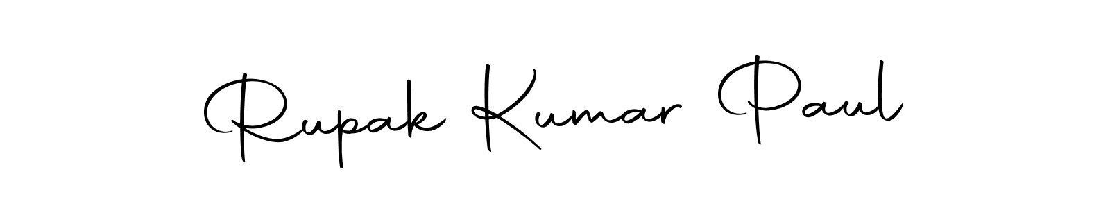 Design your own signature with our free online signature maker. With this signature software, you can create a handwritten (Autography-DOLnW) signature for name Rupak Kumar Paul. Rupak Kumar Paul signature style 10 images and pictures png