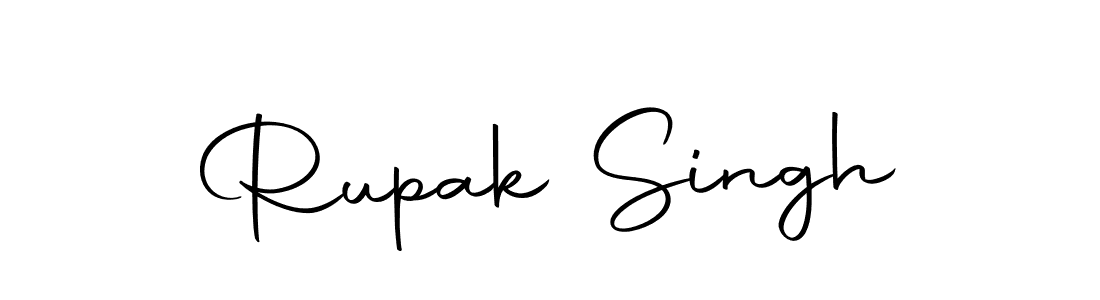 Design your own signature with our free online signature maker. With this signature software, you can create a handwritten (Autography-DOLnW) signature for name Rupak Singh. Rupak Singh signature style 10 images and pictures png