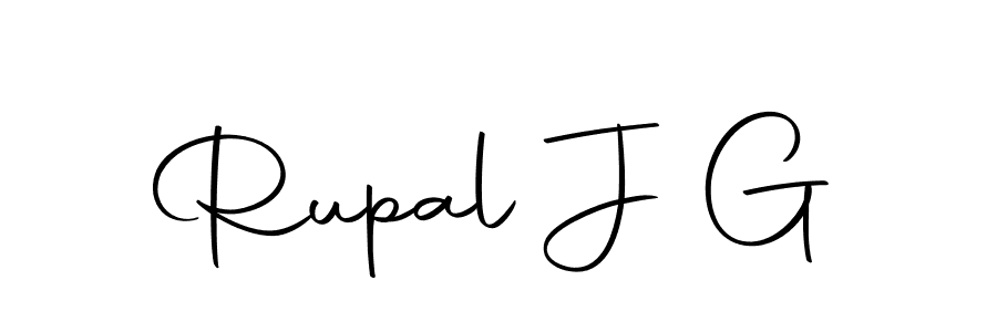 The best way (Autography-DOLnW) to make a short signature is to pick only two or three words in your name. The name Rupal J G include a total of six letters. For converting this name. Rupal J G signature style 10 images and pictures png