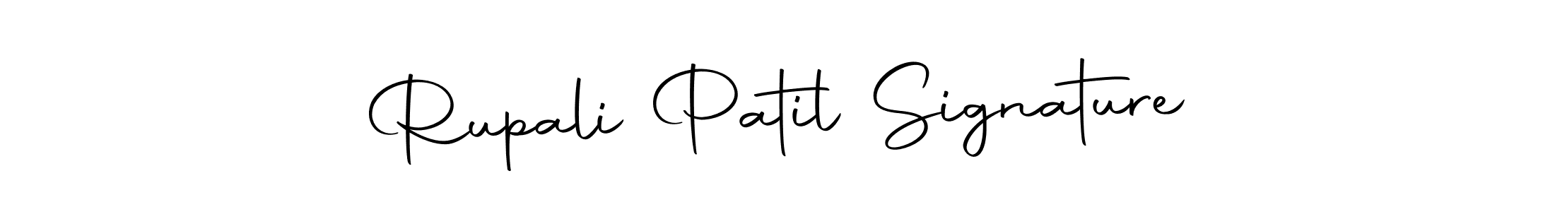 How to make Rupali Patil Signature name signature. Use Autography-DOLnW style for creating short signs online. This is the latest handwritten sign. Rupali Patil Signature signature style 10 images and pictures png