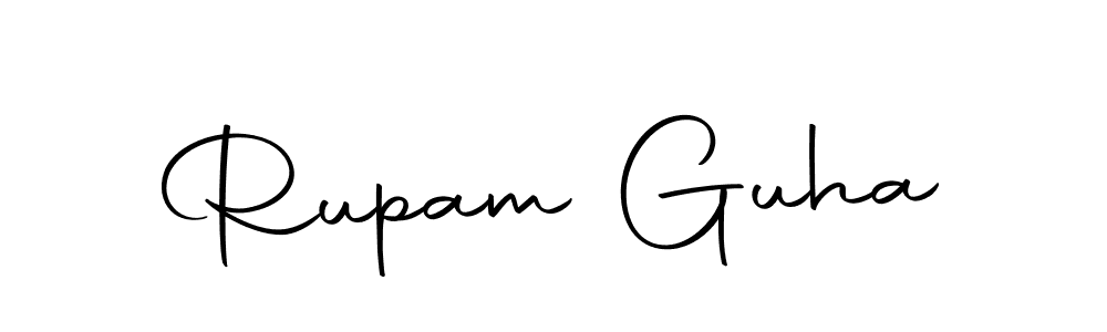Design your own signature with our free online signature maker. With this signature software, you can create a handwritten (Autography-DOLnW) signature for name Rupam Guha. Rupam Guha signature style 10 images and pictures png