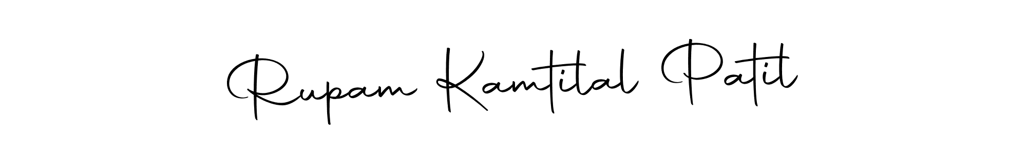 Also we have Rupam Kamtilal Patil name is the best signature style. Create professional handwritten signature collection using Autography-DOLnW autograph style. Rupam Kamtilal Patil signature style 10 images and pictures png