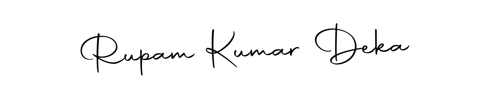 Also we have Rupam Kumar Deka name is the best signature style. Create professional handwritten signature collection using Autography-DOLnW autograph style. Rupam Kumar Deka signature style 10 images and pictures png