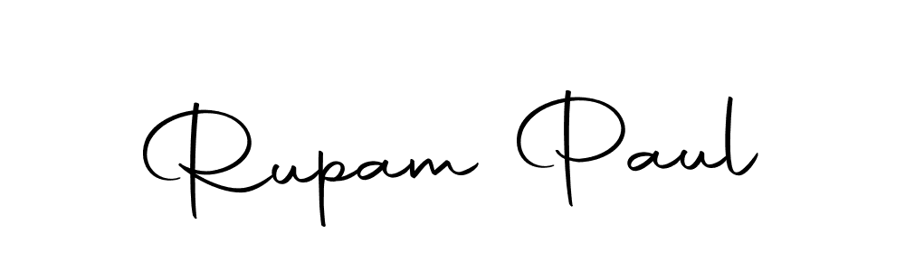 Rupam Paul stylish signature style. Best Handwritten Sign (Autography-DOLnW) for my name. Handwritten Signature Collection Ideas for my name Rupam Paul. Rupam Paul signature style 10 images and pictures png