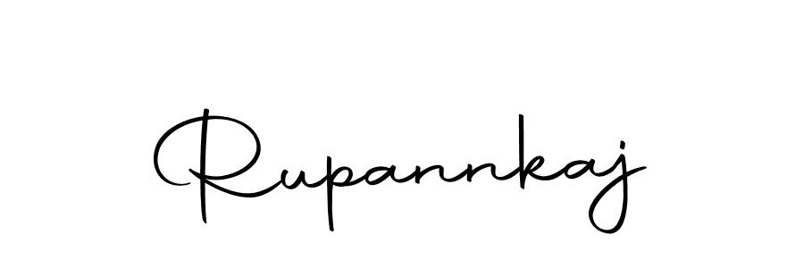 Rupannkaj stylish signature style. Best Handwritten Sign (Autography-DOLnW) for my name. Handwritten Signature Collection Ideas for my name Rupannkaj. Rupannkaj signature style 10 images and pictures png