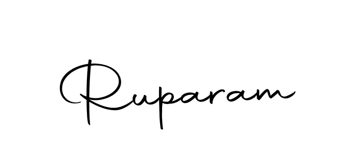 Make a beautiful signature design for name Ruparam. With this signature (Autography-DOLnW) style, you can create a handwritten signature for free. Ruparam signature style 10 images and pictures png