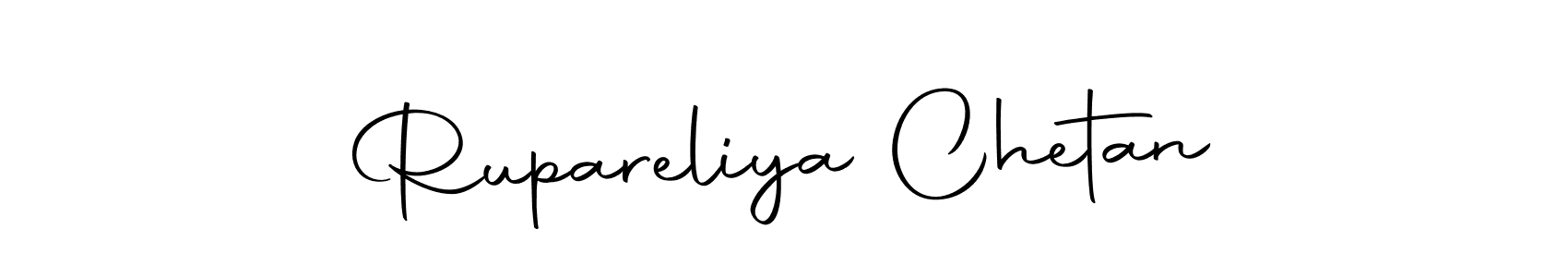 Design your own signature with our free online signature maker. With this signature software, you can create a handwritten (Autography-DOLnW) signature for name Rupareliya Chetan. Rupareliya Chetan signature style 10 images and pictures png