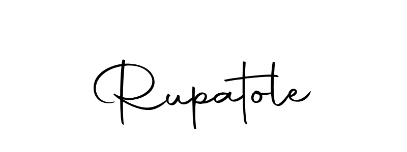 Design your own signature with our free online signature maker. With this signature software, you can create a handwritten (Autography-DOLnW) signature for name Rupatole. Rupatole signature style 10 images and pictures png