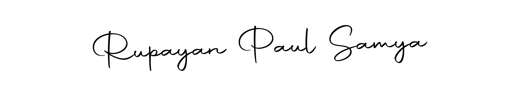 Make a beautiful signature design for name Rupayan Paul Samya. Use this online signature maker to create a handwritten signature for free. Rupayan Paul Samya signature style 10 images and pictures png