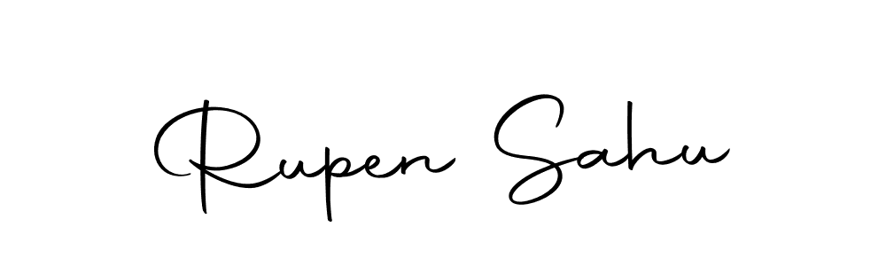 Design your own signature with our free online signature maker. With this signature software, you can create a handwritten (Autography-DOLnW) signature for name Rupen Sahu. Rupen Sahu signature style 10 images and pictures png