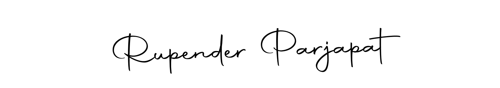 You should practise on your own different ways (Autography-DOLnW) to write your name (Rupender Parjapat) in signature. don't let someone else do it for you. Rupender Parjapat signature style 10 images and pictures png