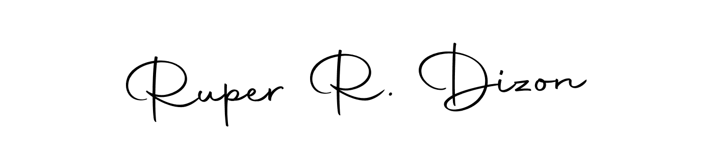 Once you've used our free online signature maker to create your best signature Autography-DOLnW style, it's time to enjoy all of the benefits that Ruper R. Dizon name signing documents. Ruper R. Dizon signature style 10 images and pictures png