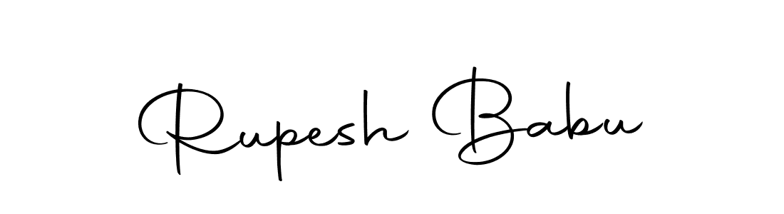 Create a beautiful signature design for name Rupesh Babu. With this signature (Autography-DOLnW) fonts, you can make a handwritten signature for free. Rupesh Babu signature style 10 images and pictures png