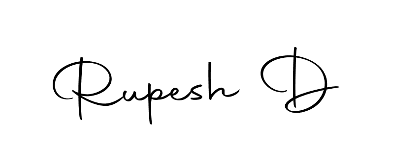 The best way (Autography-DOLnW) to make a short signature is to pick only two or three words in your name. The name Rupesh D include a total of six letters. For converting this name. Rupesh D signature style 10 images and pictures png