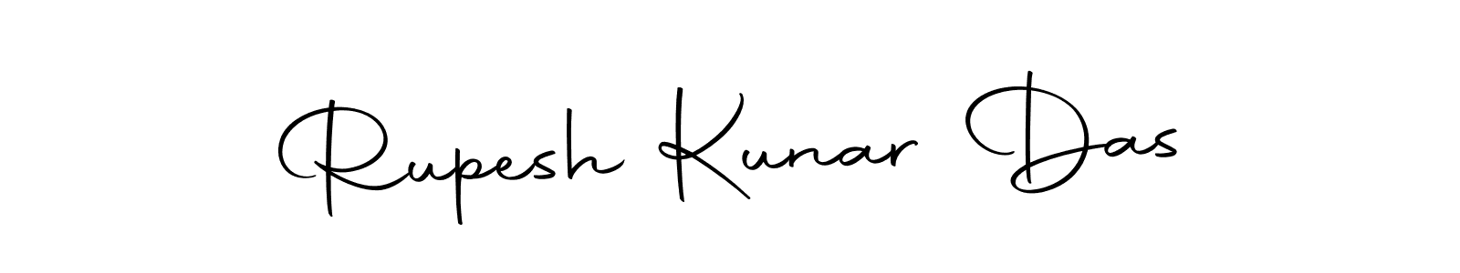 Create a beautiful signature design for name Rupesh Kunar Das. With this signature (Autography-DOLnW) fonts, you can make a handwritten signature for free. Rupesh Kunar Das signature style 10 images and pictures png