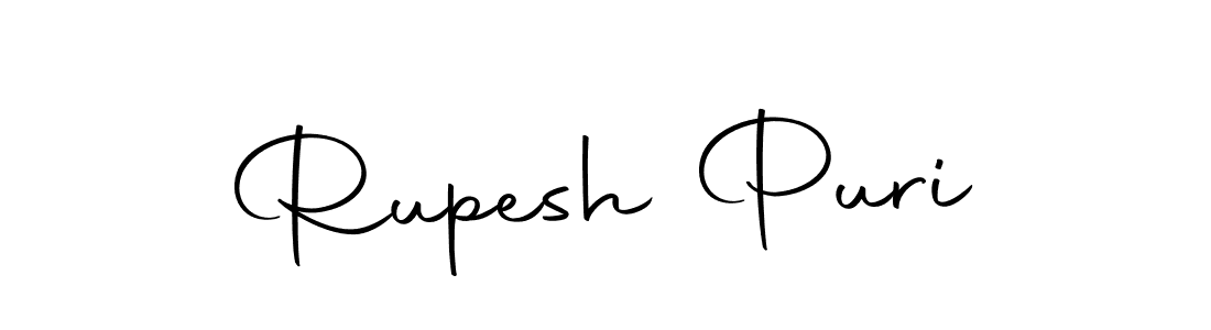 How to make Rupesh Puri name signature. Use Autography-DOLnW style for creating short signs online. This is the latest handwritten sign. Rupesh Puri signature style 10 images and pictures png