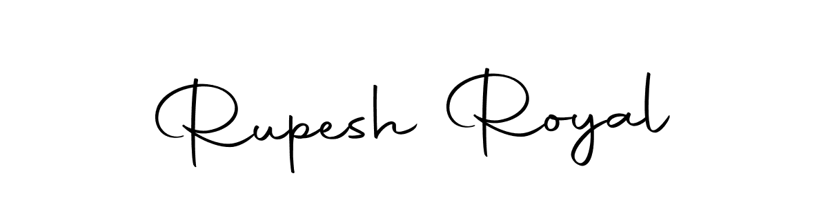 Create a beautiful signature design for name Rupesh Royal. With this signature (Autography-DOLnW) fonts, you can make a handwritten signature for free. Rupesh Royal signature style 10 images and pictures png