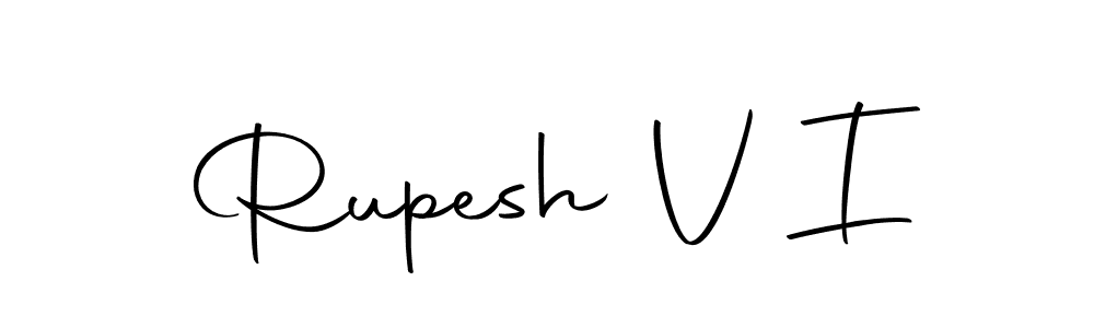 Here are the top 10 professional signature styles for the name Rupesh V I. These are the best autograph styles you can use for your name. Rupesh V I signature style 10 images and pictures png
