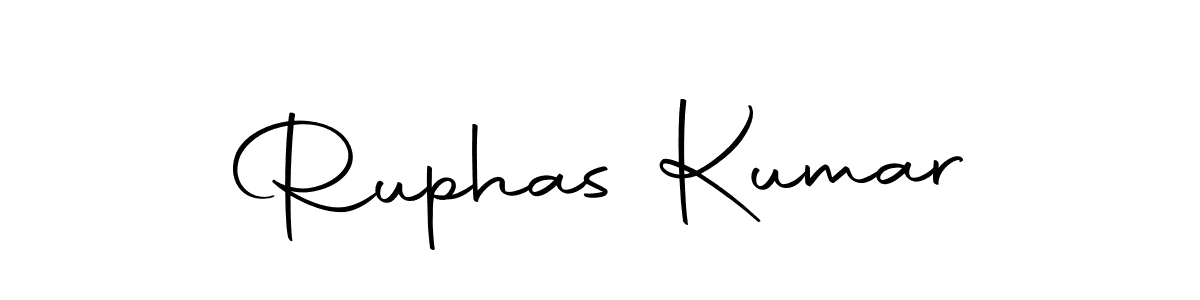 Ruphas Kumar stylish signature style. Best Handwritten Sign (Autography-DOLnW) for my name. Handwritten Signature Collection Ideas for my name Ruphas Kumar. Ruphas Kumar signature style 10 images and pictures png