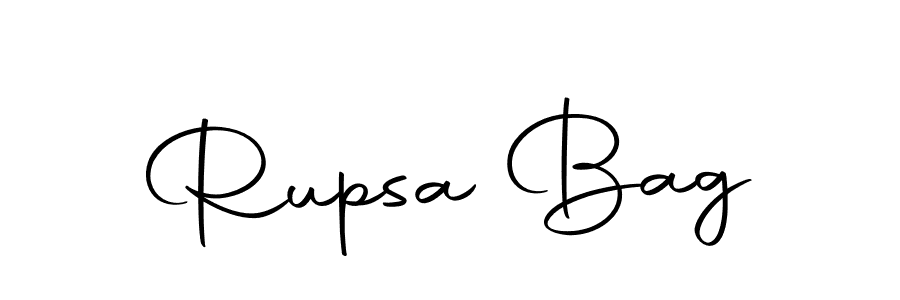 You can use this online signature creator to create a handwritten signature for the name Rupsa Bag. This is the best online autograph maker. Rupsa Bag signature style 10 images and pictures png