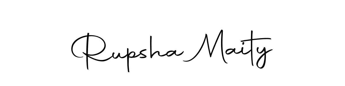 Rupsha Maity stylish signature style. Best Handwritten Sign (Autography-DOLnW) for my name. Handwritten Signature Collection Ideas for my name Rupsha Maity. Rupsha Maity signature style 10 images and pictures png