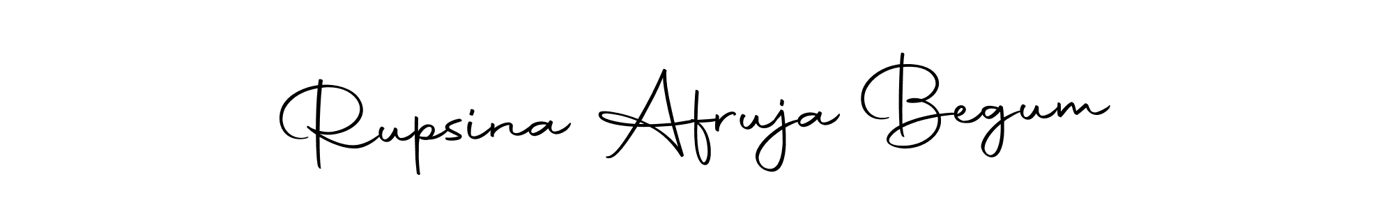 The best way (Autography-DOLnW) to make a short signature is to pick only two or three words in your name. The name Rupsina Afruja Begum include a total of six letters. For converting this name. Rupsina Afruja Begum signature style 10 images and pictures png