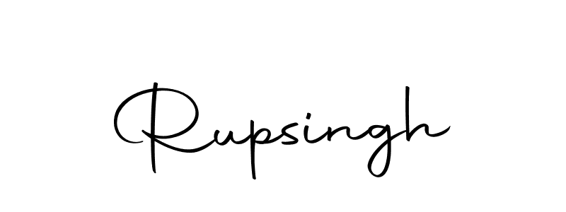 You should practise on your own different ways (Autography-DOLnW) to write your name (Rupsingh) in signature. don't let someone else do it for you. Rupsingh signature style 10 images and pictures png