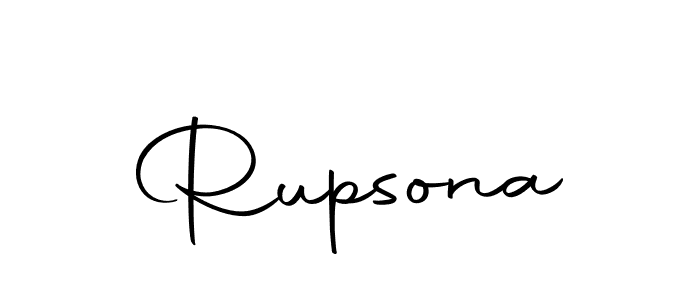 Rupsona stylish signature style. Best Handwritten Sign (Autography-DOLnW) for my name. Handwritten Signature Collection Ideas for my name Rupsona. Rupsona signature style 10 images and pictures png