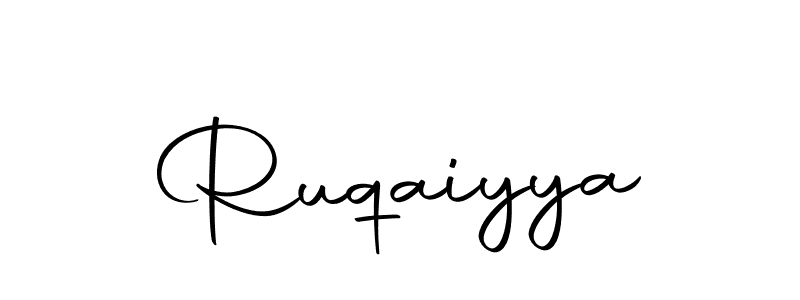 Ruqaiyya stylish signature style. Best Handwritten Sign (Autography-DOLnW) for my name. Handwritten Signature Collection Ideas for my name Ruqaiyya. Ruqaiyya signature style 10 images and pictures png