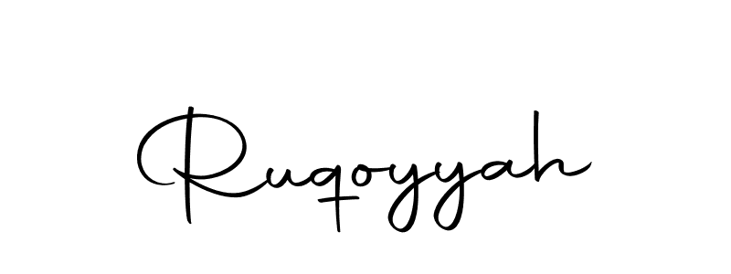 Autography-DOLnW is a professional signature style that is perfect for those who want to add a touch of class to their signature. It is also a great choice for those who want to make their signature more unique. Get Ruqoyyah name to fancy signature for free. Ruqoyyah signature style 10 images and pictures png