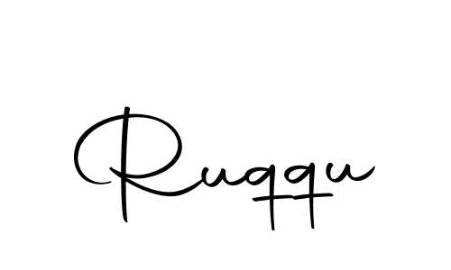 Use a signature maker to create a handwritten signature online. With this signature software, you can design (Autography-DOLnW) your own signature for name Ruqqu. Ruqqu signature style 10 images and pictures png