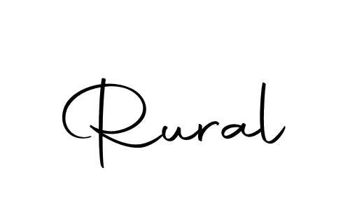 Create a beautiful signature design for name Rural. With this signature (Autography-DOLnW) fonts, you can make a handwritten signature for free. Rural signature style 10 images and pictures png