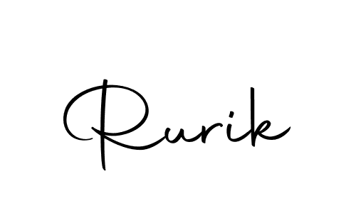 How to make Rurik name signature. Use Autography-DOLnW style for creating short signs online. This is the latest handwritten sign. Rurik signature style 10 images and pictures png