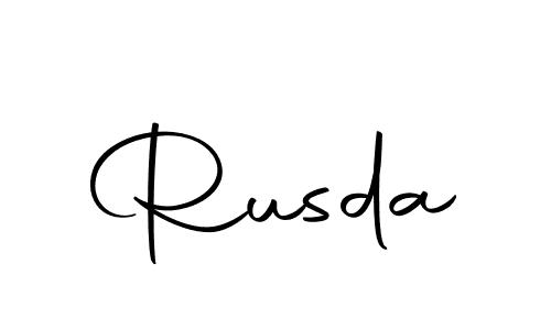 Also we have Rusda name is the best signature style. Create professional handwritten signature collection using Autography-DOLnW autograph style. Rusda signature style 10 images and pictures png