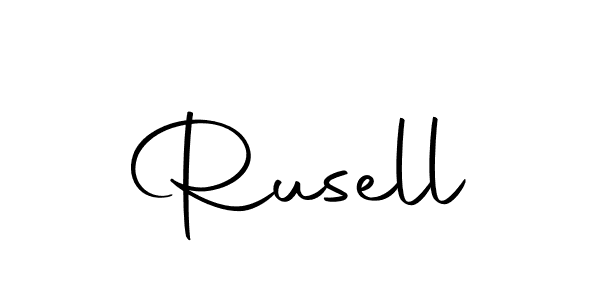 Here are the top 10 professional signature styles for the name Rusell. These are the best autograph styles you can use for your name. Rusell signature style 10 images and pictures png