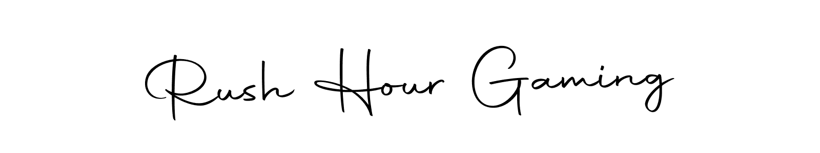 Make a beautiful signature design for name Rush Hour Gaming. Use this online signature maker to create a handwritten signature for free. Rush Hour Gaming signature style 10 images and pictures png