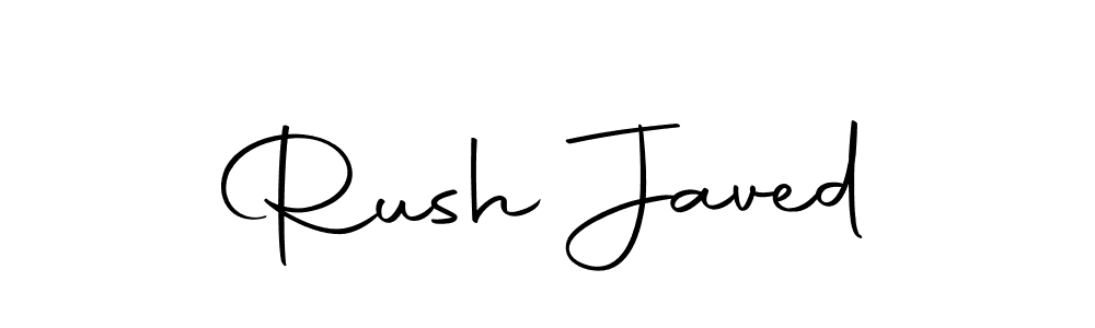 It looks lik you need a new signature style for name Rush Javed. Design unique handwritten (Autography-DOLnW) signature with our free signature maker in just a few clicks. Rush Javed signature style 10 images and pictures png