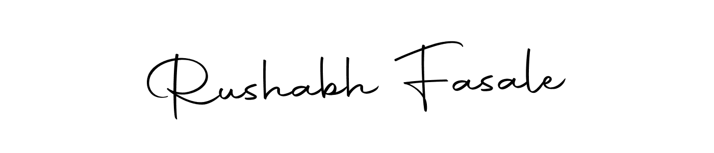 Create a beautiful signature design for name Rushabh Fasale. With this signature (Autography-DOLnW) fonts, you can make a handwritten signature for free. Rushabh Fasale signature style 10 images and pictures png