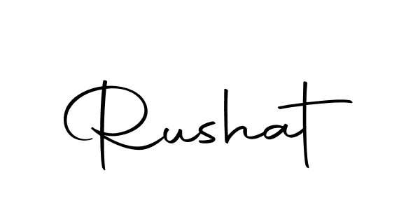 Also we have Rushat name is the best signature style. Create professional handwritten signature collection using Autography-DOLnW autograph style. Rushat signature style 10 images and pictures png