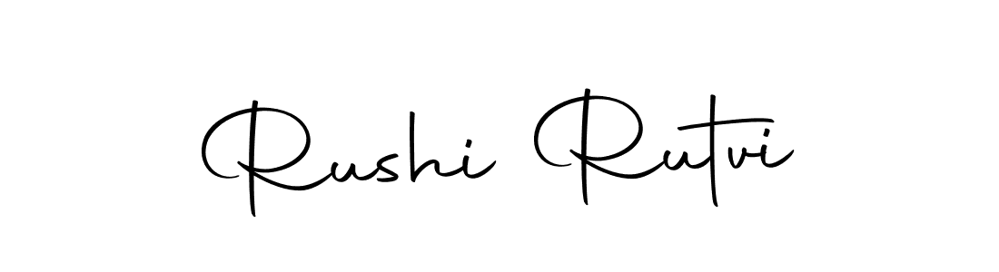Create a beautiful signature design for name Rushi Rutvi. With this signature (Autography-DOLnW) fonts, you can make a handwritten signature for free. Rushi Rutvi signature style 10 images and pictures png