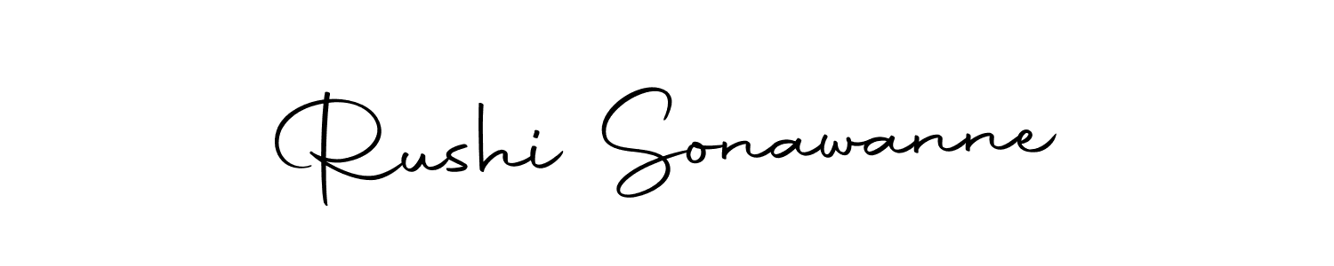 This is the best signature style for the Rushi Sonawanne name. Also you like these signature font (Autography-DOLnW). Mix name signature. Rushi Sonawanne signature style 10 images and pictures png