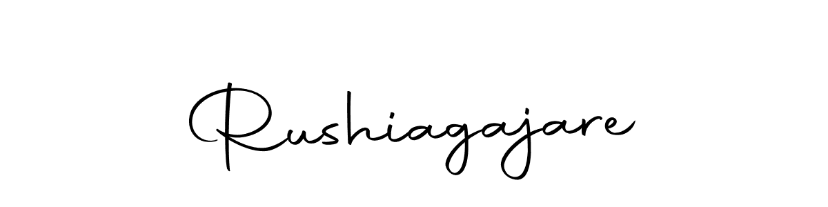 Use a signature maker to create a handwritten signature online. With this signature software, you can design (Autography-DOLnW) your own signature for name Rushiagajare. Rushiagajare signature style 10 images and pictures png